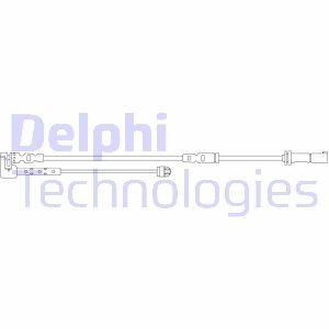 Датчик зносу дискових гальмівних колодок Delphi LZ0275 (фото 1)