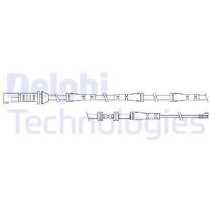 Датчик зносу колодок Delphi LZ0290