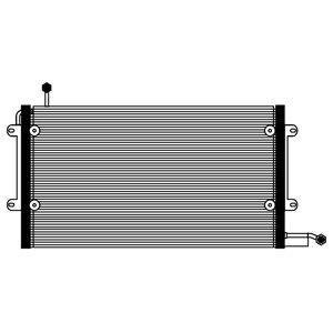 Радиатор кондиционера Delphi TSP0225072