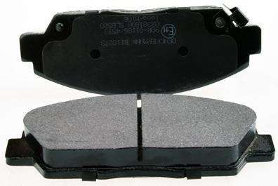 Комплект тормозных колодок, дисковый тормоз Denckermann B110273
