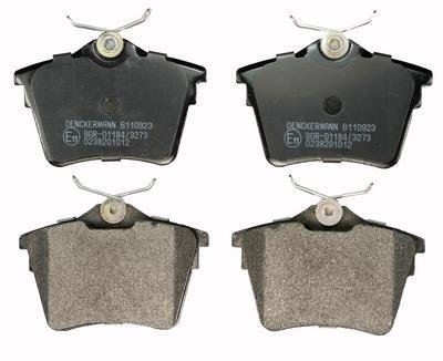 Комплект тормозных колодок, дисковый тормоз Denckermann B110923 (фото 1)