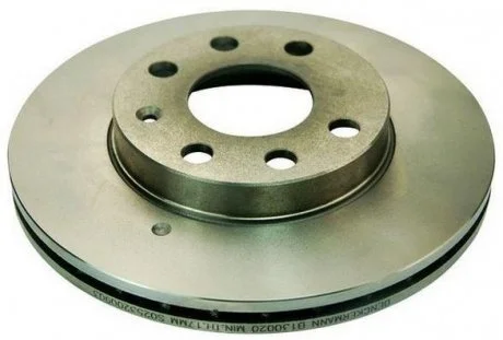 Диск гальмівний передній Daewoo Lanos 1.3-1.5/Opel Astra Denckermann B130020