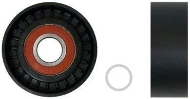 Ролик натяжний паска поліклинового Citroen-Crosser, Dodge Caliber, Mitsubishi Outlander II 2.4 06.06- Denckermann P258001