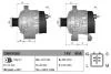 Генератор (14В, 80А, новий із заставою) TOYOTA 4 RUNNER IV, 4 RUNNER V, FJ CRUISER, LAND CRUISER PRADO 4.0 11.02- DAN1080