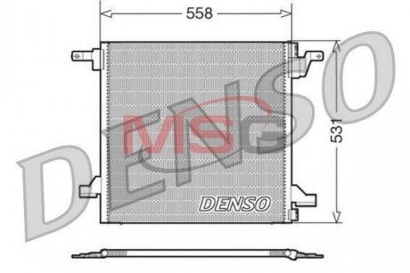 Радиатор кондиционера DENSO DCN17022 (фото 1)