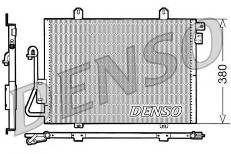 Конденсатор, кондиционер DENSO DCN23006 (фото 1)