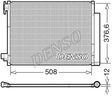 Skraplacz RENAULT TWINGO III DENSO DCN23052 (фото 1)