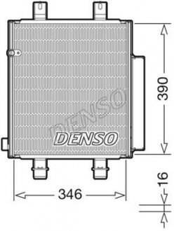 Радіатор кондиціонера DENSO DCN35004 (фото 1)