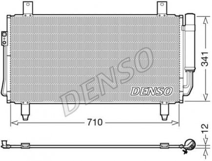 Конденсатор DENSO DCN45006 (фото 1)