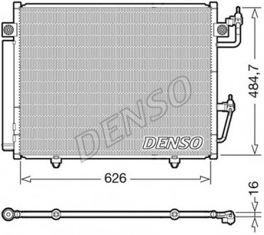Радиатор кондиционера MITSUBISHI Pajero IV 07-н.в. DENSO DCN45009