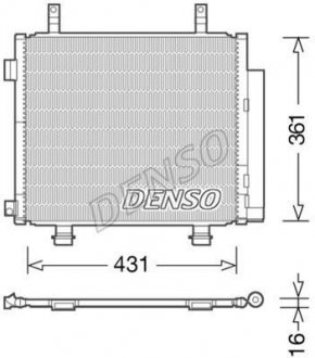 Конденсатор DENSO DCN47004 (фото 1)