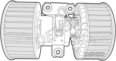 Вентилятор салону BMW 5 (E39), X5 (E53) 2.0-4.9 09.95-10.06 DENSO DEA05002