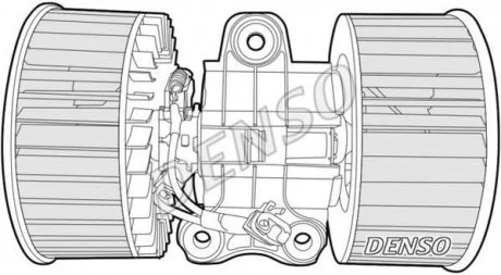Вентилятор салону BMW 5 (E39), X5 (E53) 2.0-4.9 09.95-10.06 DENSO DEA05004