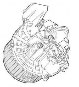 Вентилятор DENSO DEA07003