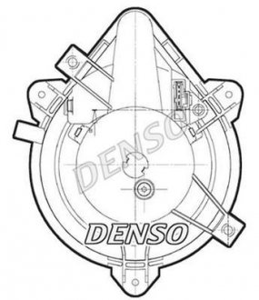 Вентилятор, конденсатор кондиционера DENSO DEA09044 (фото 1)