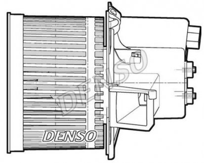 Вентилятор салону DENSO DEA09061