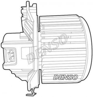 Вентилятор салону DENSO DEA09070