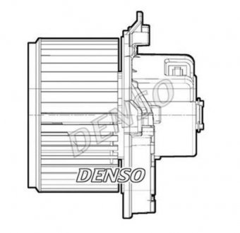 Вентилятор, конденсатор кондиціонера DENSO DEA09071 (фото 1)