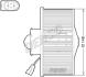 Вентилятор салону FORD FIESTA IV, FIESTA/HATCHBACK, FIESTA/MINIVAN, KA, PUMA, STREET KA, MAZDA 121 III 1.25-1.8D 09.91-11.08 DEA10054