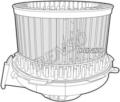 Вентилятор салону P 206/307 +AC =6441K0 DENSO DEA21010