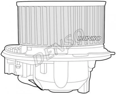 Вентилятор салону AUDI A3, Q3, TT SEAT ALHAMBRA, ALTEA, ALTEA XL, LEON, TOLEDO III SKODA OCTAVIA II, SUPERB II, YETI VW CADDY ALLTRACK IV, CADDY III, CADDY IV, CC B7, EOS 1.0-3.6 02.03-12.22 DENSO DEA32003