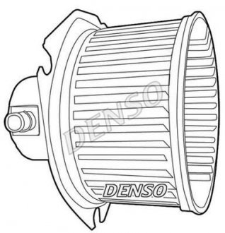 Вентилятор, конденсатор кондиціонера DENSO DEA43002