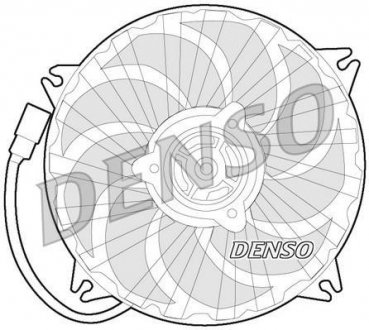 Вентилятор радіатора DENSO DER07007 (фото 1)