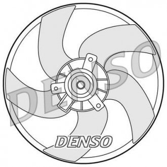 Вентилятор, охолодження двигуна DENSO DER21011 (фото 1)
