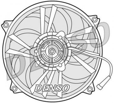 Вентилятор, охлаждение двигателя DENSO DER21014 (фото 1)