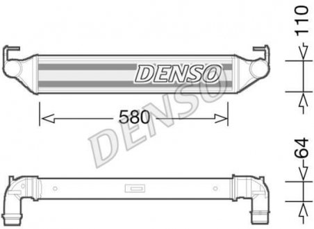 Теплообмінник DENSO DIT06001