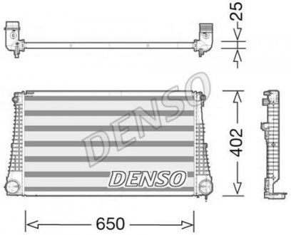 Радиатор охлаждения воздуха DENSO DIT06003