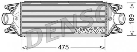 Інтеркулер DENSO DIT12002 (фото 1)
