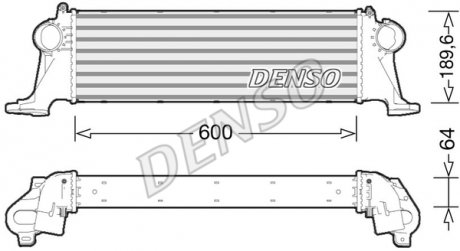 Теплообменник DENSO DIT12004 (фото 1)