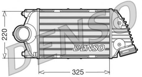 Интеркулер DENSO DIT28015 (фото 1)