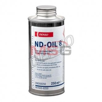 Смазка компрессорная ND-Oil 8 (R134a) 0,25л (997635-8250) DENSO DND08250 (фото 1)