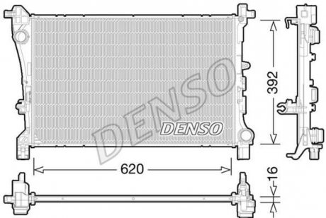 Теплообменник DENSO DRM09166