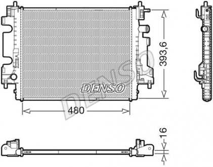 Радиатор основной DENSO DRM23113 (фото 1)