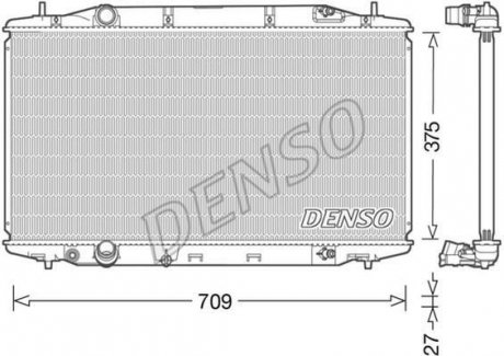 Теплообменник DENSO DRM40041 (фото 1)