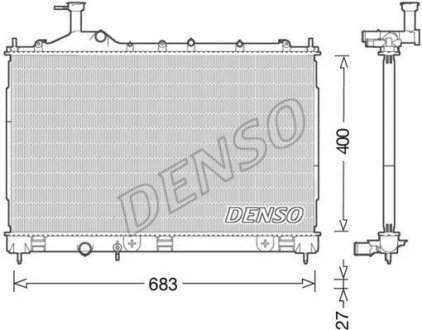 Теплообменник DENSO DRM45038