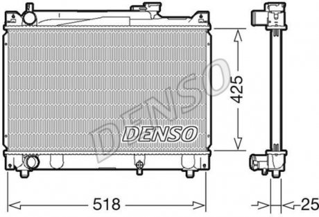 Теплообмінник DENSO DRM47030