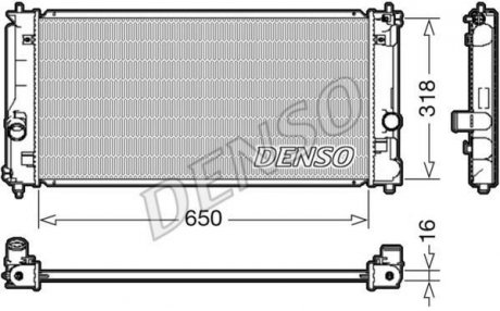 Теплообменник DENSO DRM50081 (фото 1)