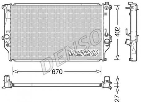 Теплообменник DENSO DRM50092