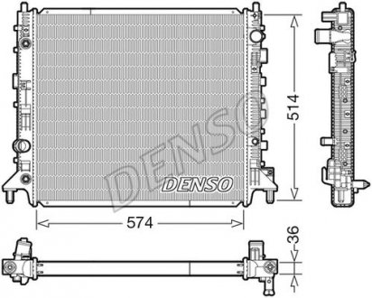 CH?ODNICA SILNIKA CHEVROLET DENSO DRM99013 (фото 1)