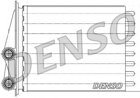 Теплообменник, отопление салона DENSO DRR23020