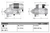 Стартер (12В, 1,4кВт, новий) LEXUS RX TOYOTA AVENSIS, AVENSIS VERSO, CAMRY, PREVIA II, RAV 4 II, SOLARA 2.0-3.0 08.96-11.09 DENSO DSN929 (фото 3)