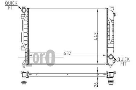 Автозапчастина DEPO 0030170008 (фото 1)