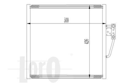 Фото 1 - конденсатор, кондиціонер DEPO 004-016-0011 КОНДЕНСАТОР, КОНДИЦІОНЕР DEPO 004-016-0011 (фото 1)