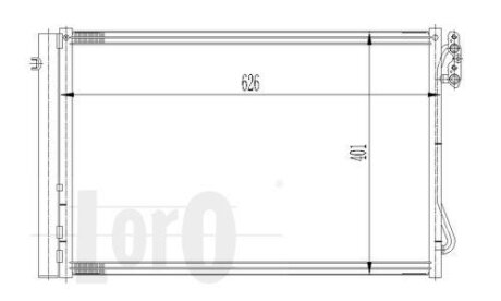 КОНДЕНСАТОР, КОНДИЦІОНЕР DEPO 004-016-0021