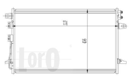 КОНДЕНСАТОР, КОНДИЦІОНЕР DEPO 008-016-0006