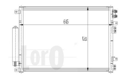 КОНДЕНСАТОР, КОНДИЦІОНЕР DEPO 008-016-0009